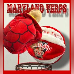 University of Maryland Terrapins Reversible Plush Basketball Turtle NCAA